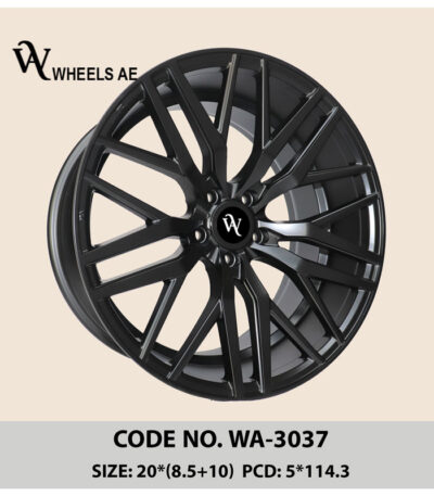 Aftermarket Wheel WA-3037 – 20” Staggered Rims for Tesla, GTR, Mustang & More