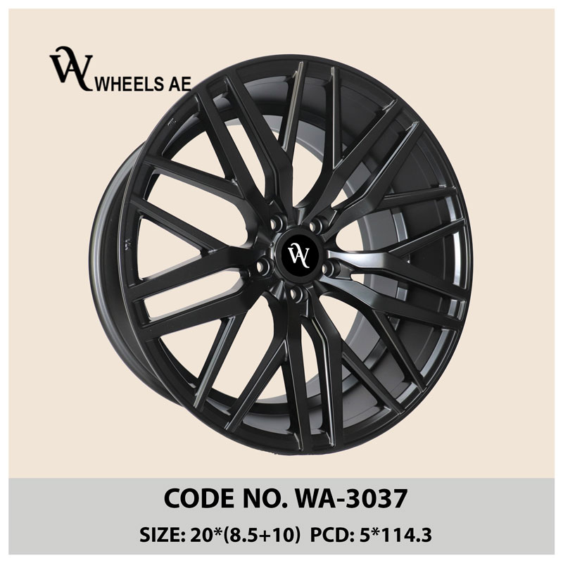 Aftermarket Wheel WA-3037 – 20” Staggered Rims for Tesla, GTR, Mustang & More