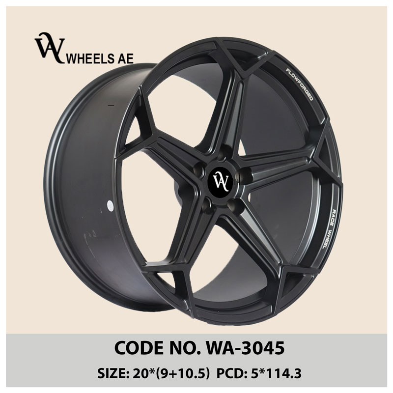 Aftermarket Wheel WA-3045 – Black Sporty Alloy Rim for Dodge Charger and Challenger