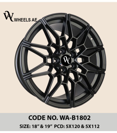 BMW Alloy Wheel WA-B1802 | Fits BMW 3, 4, 5 Series – 18”/19”/20”