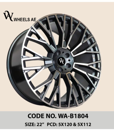 BMW Wheel WA-B1804 – 22 Inch Rims for BMW X5, X6, X7 | 5x112 & 5x120