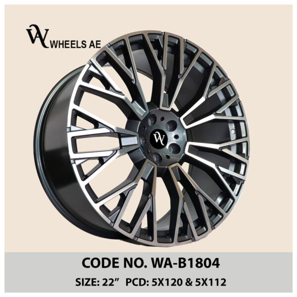 BMW Wheel WA-B1804 – 22 Inch Rims for BMW X5, X6, X7 | 5x112 & 5x120