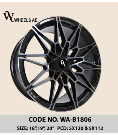 BMW Alloy Wheel WA-B1806 – 18, 19 & 20 Inch Rims for BMW 3, 4, 5 Series – 5x120 & 5x112