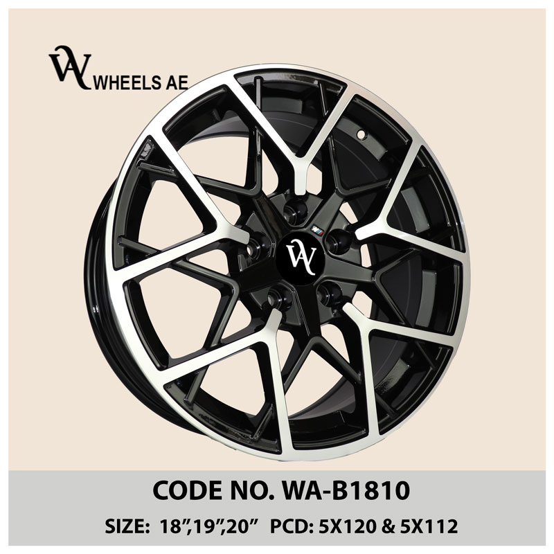 BMW Alloy Wheel WA-B1810 | Fits 3, 4, 5 Series | Iconic Design | 18-20 Inch | 5x112 & 5x120