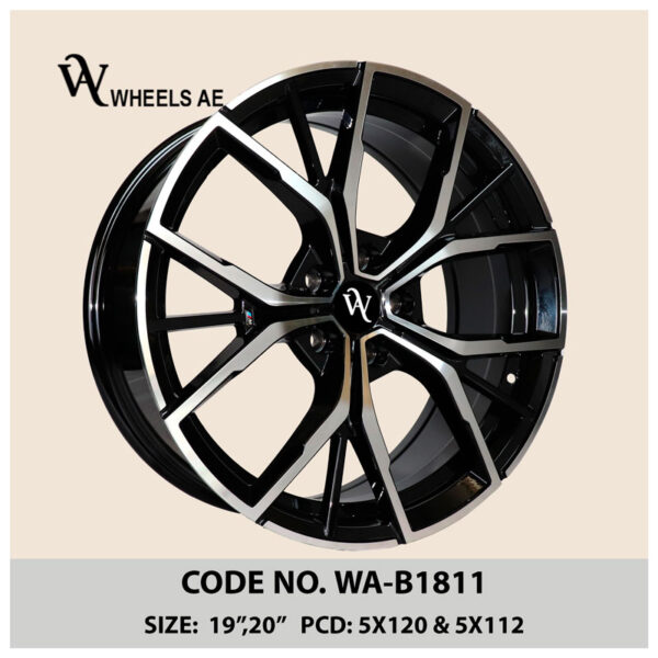 BMW Alloy Wheel WA-B1811 | 19” 20” | Fits 3, 4, 5 Series | 5x112 / 5x120