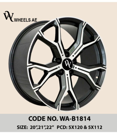BMW Wheels WA-B1814 – 20”/21”/22” | Fits X5, X6, X7 | 5x112 / 5x120