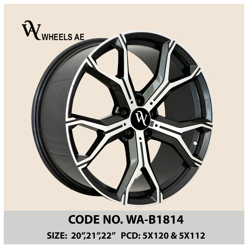 BMW Wheels WA-B1814 – 20”/21”/22” | Fits X5, X6, X7 | 5x112 / 5x120