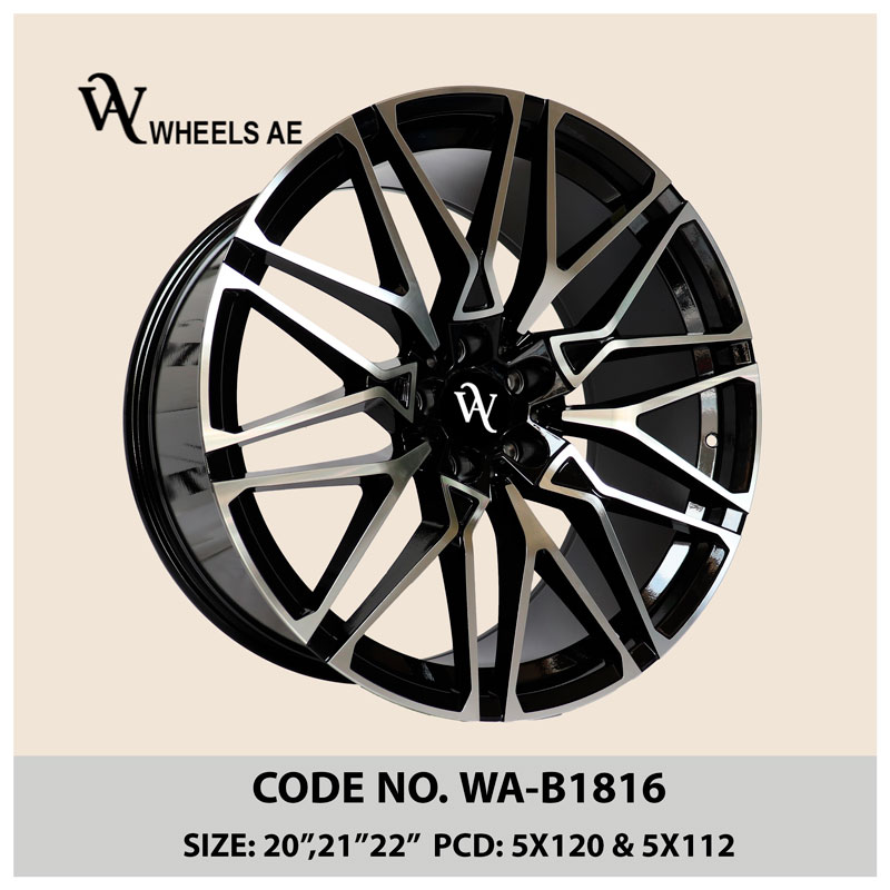BMW Alloy Wheel WA-B1816 – 20”, 21”, 22” Rims for BMW X5, X6, X7 | 5x120 & 5x112 PCD