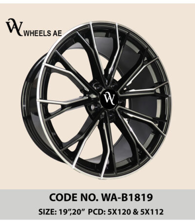 BMW alloy wheel WA-B1819 – 18”, 19”, 20” Rims for BMW 5, 4 Series, X3 (5x112 / 5x120)