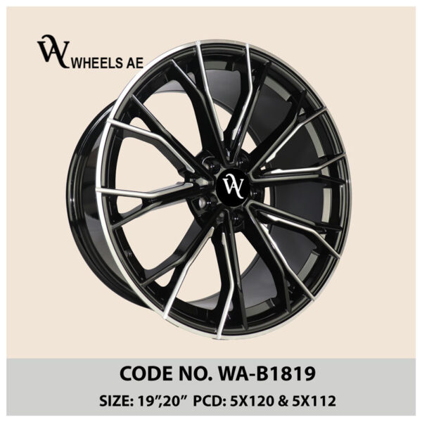 BMW alloy wheel WA-B1819 – 18”, 19”, 20” Rims for BMW 5, 4 Series, X3 (5x112 / 5x120)