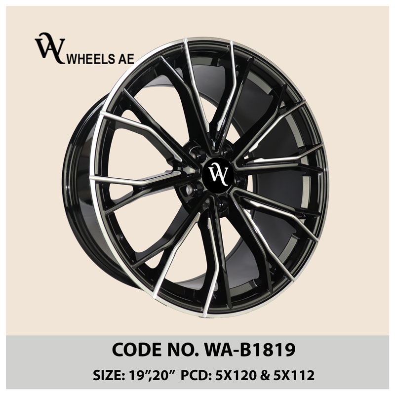 BMW alloy wheel WA-B1819 – 18”, 19”, 20” Rims for BMW 5, 4 Series, X3 (5x112 / 5x120)
