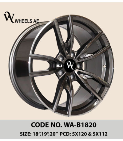 BMW Alloy Wheel WA-B1820 – 18”, 19”, 20” Rims for BMW 2, 3, 5 Series & Z4 (5x112 / 5x120)