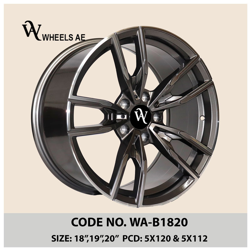 BMW Alloy Wheel WA-B1820 – 18”, 19”, 20” Rims for BMW 2, 3, 5 Series & Z4 (5x112 / 5x120)