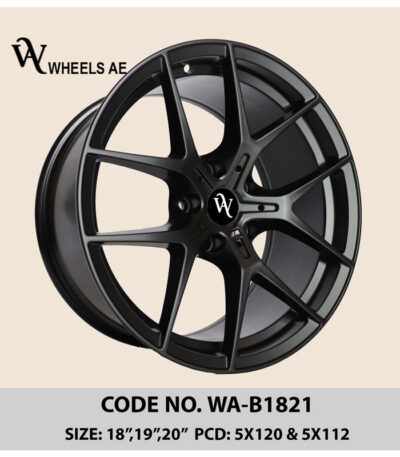 BMW alloy wheel WA-B1821 – 18”, 19”, 20” Rims for BMW 2, 3, 5 Series & Z4 (5x112 / 5x120)