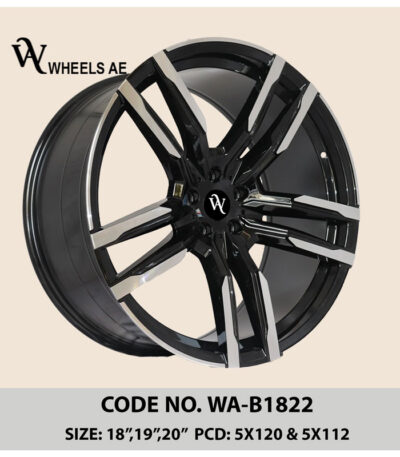 BMW Alloy Wheel WA-B1822 – 18”, 19”, 20” Rims for BMW 2, 3, 5 Series, Z4 (5x120 / 5x112)