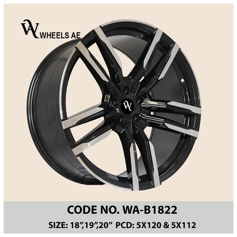 BMW Alloy Wheel WA-B1822 – 18”, 19”, 20” Rims for BMW 2, 3, 5 Series, Z4 (5x120 / 5x112)