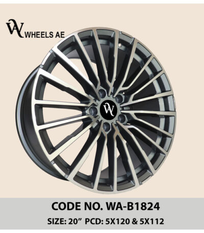 BMW 7 Series Alloy Wheels WA-BiS824 Premium Design 20 Inch , crafted from high-grade A356 aluminum . UAE and GCC shipping available.