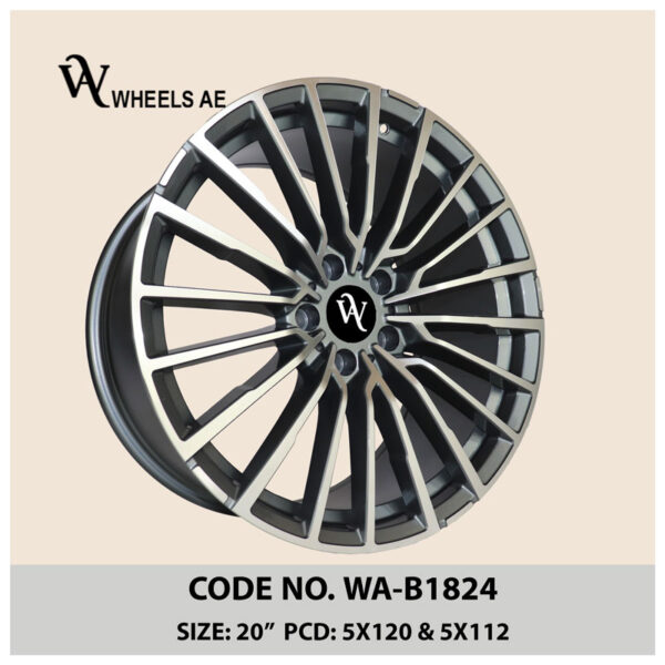 BMW 7 Series Alloy Wheels WA-BiS824 Premium Design 20 Inch , crafted from high-grade A356 aluminum . UAE and GCC shipping available.