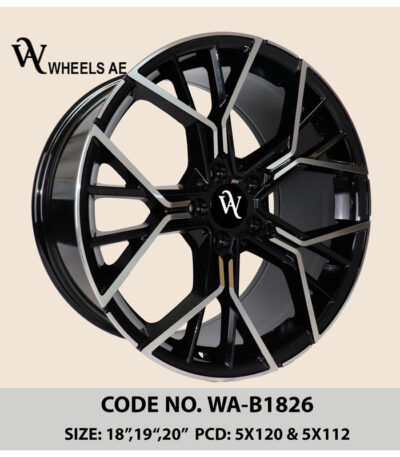 BMW sedan with Premium BMW Wheels WA-B1826. Available in 18”, 19”, and 20” sizes