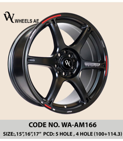 Aftermarket Wheel WA-AM166 – 5-Spoke Alloy Rim for Camry, Accord, Altima & More