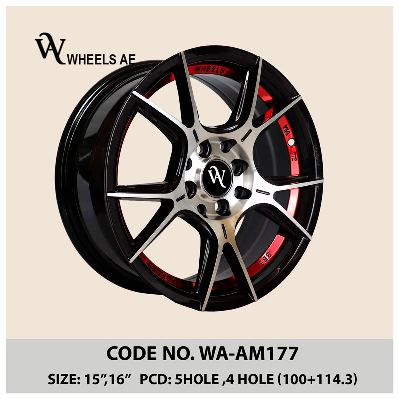 After-market-wheel-wa.am177-jpg Gloss Black Alloy Wheel WA-AM177 | 15 & 16 Inch | 4x100 / 5x114.3