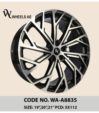 Audi Forged Gloss Black Wheel WA-A8835 19x8.5 Inch