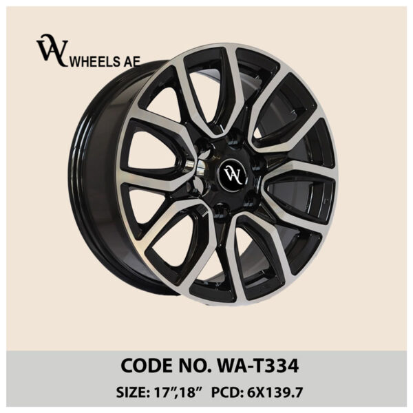 Toyota Wheel WA-T334 – Rugged Strength Meets Bold Toyota Style