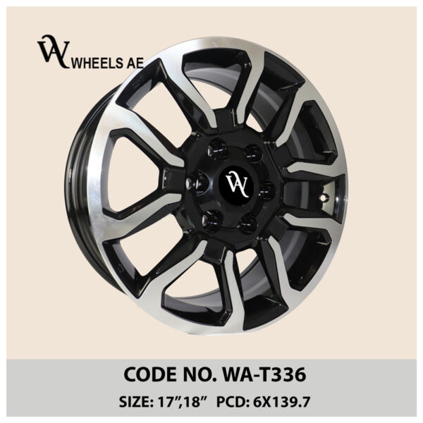 Toyota Hilux Fortuner 17 18 Off-Road Alloy Wheel WA-T336