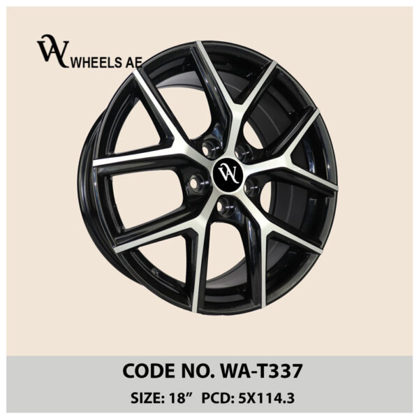 Toyota Wheel WA-T337 – 18” Alloy Rim for RAV4, Corolla Cross, Camry | 5x114.3