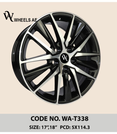 Toyota Wheel WA-T338 – 16”/17”/18” Alloy Rims for Camry, Corolla, RAV4 | 5x114.3