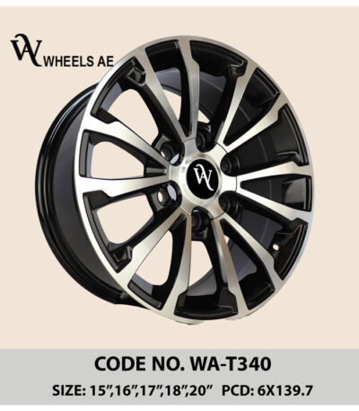 Toyota Wheel WA-T340 – Multi-Size Alloy Rim for Prado, Hilux, Fortuner | 6x139.7