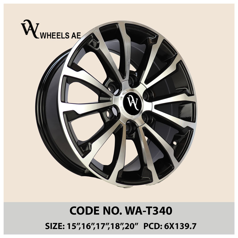 Toyota Wheel WA-T340 – Multi-Size Alloy Rim for Prado, Hilux, Fortuner | 6x139.7