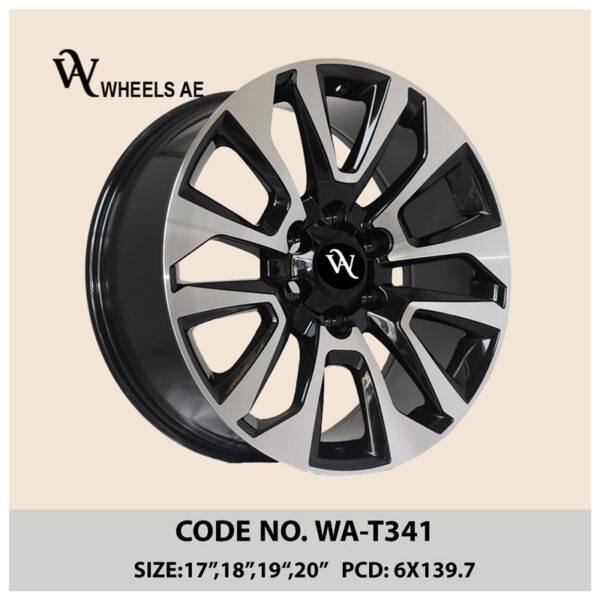 Toyota Prado WA-T341 Alloy Wheel | 6-Lug Off-Road Rims in UAE
