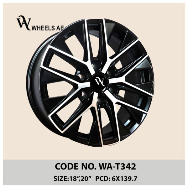 Toyota Wheel WA-T342 – 18” / 20” Split-Spoke Alloy for Prado, Lexus GX, FJ & More (6x139.7)