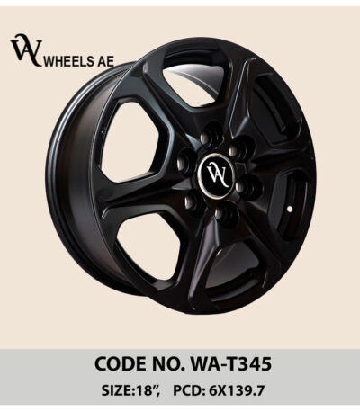 Toyota Wheel WA-T345 – Heavy-Duty 6-Lug Land Cruiser Wheel for Off-Road Power