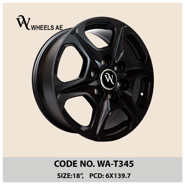Toyota Wheel WA-T345 – Heavy-Duty 6-Lug Land Cruiser Wheel for Off-Road Power