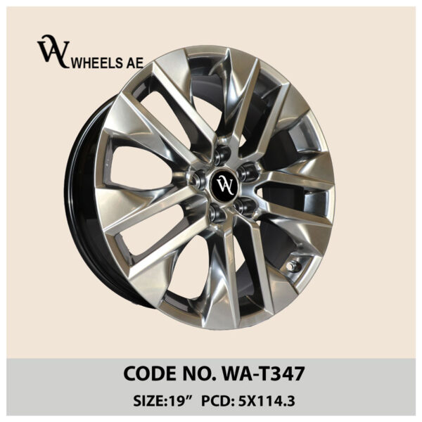 Toyota WA-T347 – Elegant 19-Inch Alloy Wheel for RAV4 & Highlander