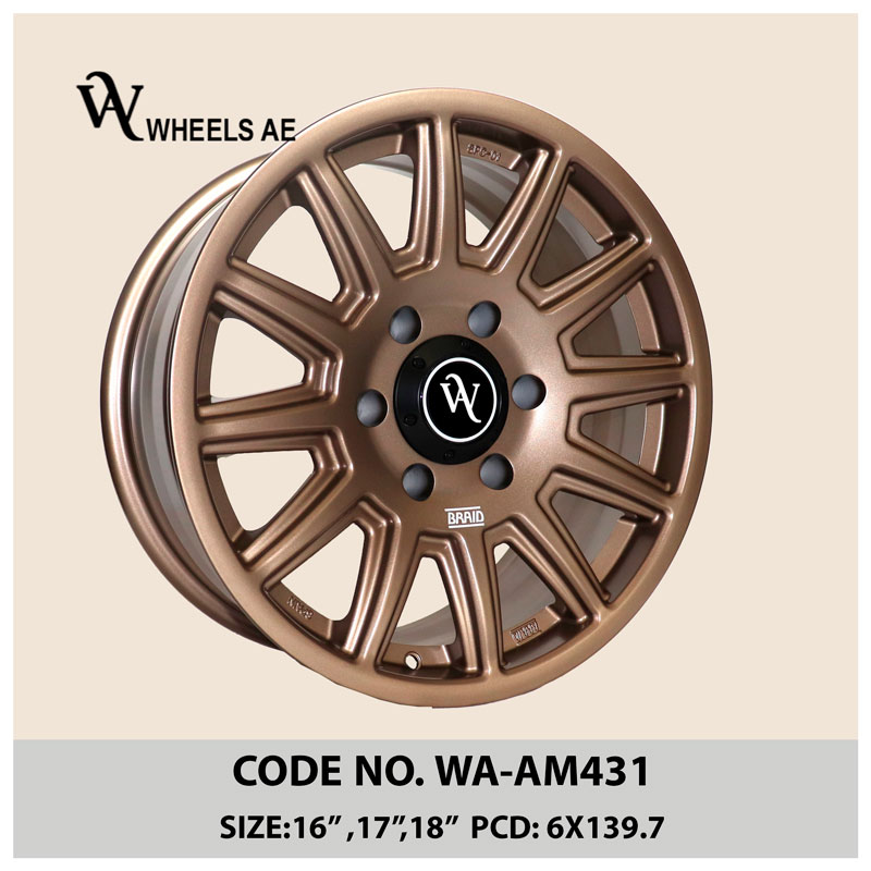 17 inch off road wheel WA-AM431– Multi-Spoke for Patrol, Prado, FJ & More