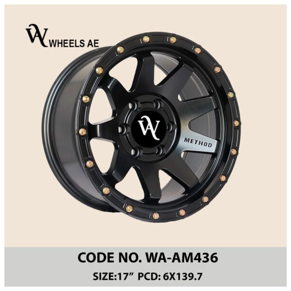 Nissan Patrol Prado FJ 17 inch off road wheel WA-AM436