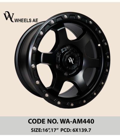 off road wheel WA-AM440 | 17 inch | 6x139.7 fitment for FJ Cruiser, Patrol, Hilux