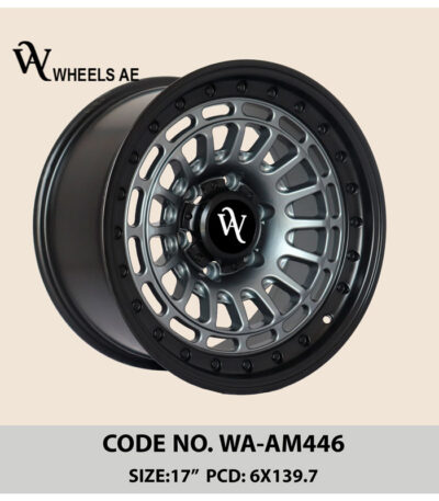 off road wheel WA-AM446 | 17 inch | 6x139.7 fitment for Patrol, Land Cruiser, Pajero