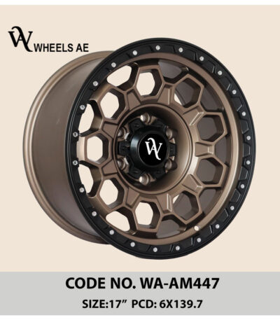 off road wheel WA-AM447 | 17 inch | 6x139.7 fitment for FJ Cruiser, Patrol, Hilux