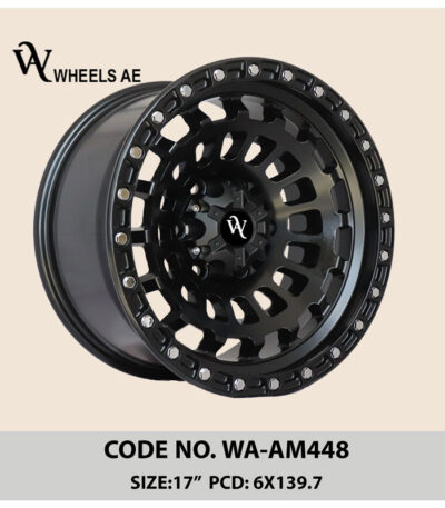off road wheel WA-AM448 | 17 inch | 6x139.7 fitment for Patrol, Hilux, FJ Cruiser