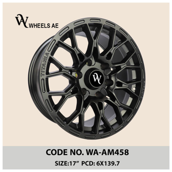 off road wheel WA-AM458 | 17 inch | 6x139.7 fitment for Patrol, GMC, Chevrolet