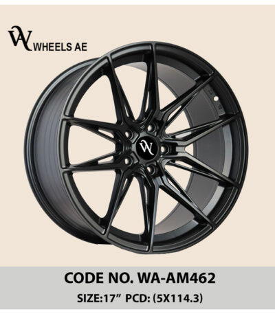 aftermarket alloy wheel WA-AM462 | 17 inch | Multi-spoke gloss finish rim