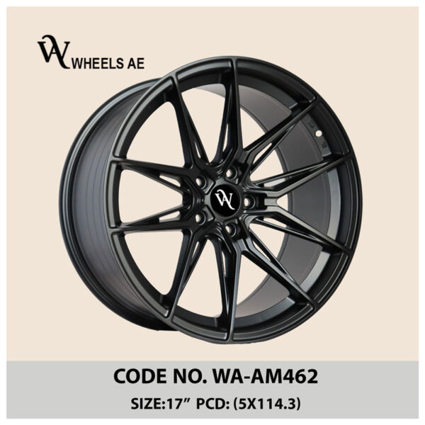 aftermarket alloy wheel WA-AM462 | 17 inch | Multi-spoke gloss finish rim