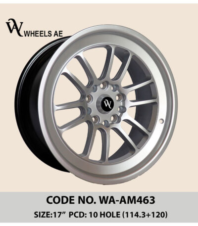 Classic Alloy Wheel WA-AM463 – 17 Inch with 5x114.3 & 5x120 PCD Fitment for BMW,