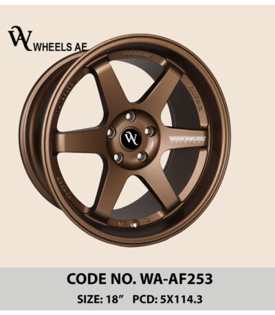 WA-AF253 18 Inch Aftermarket Muscle Car Wheel 5x114.3 Forged Alloy