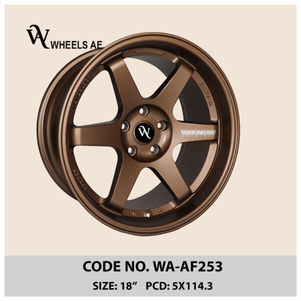 WA-AF253 18 Inch Aftermarket Muscle Car Wheel 5x114.3 Forged Alloy