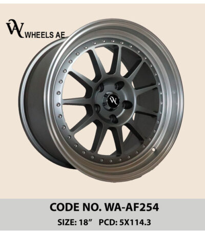 18 Inch Aftermarket Wheel WA-AF254 for Mustang, GTR, Charger & More